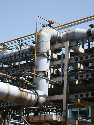 澳門風順堂區雙鉸鏈橫向平衡補償器安裝現場