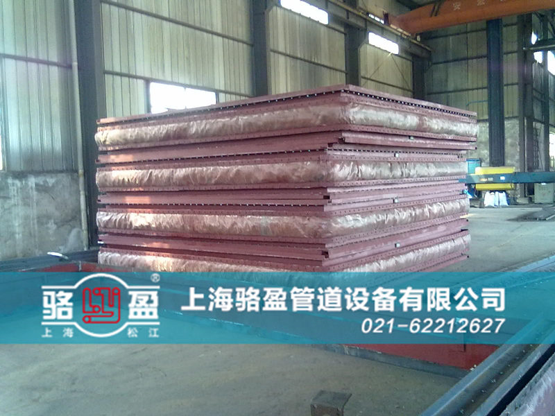 青海省海西州德令哈市大口徑矩形風道織物補償器